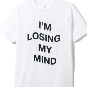 Anti Social Social Club Losing My Mind T-Shirt
